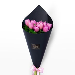ramo de 10 tulipanes